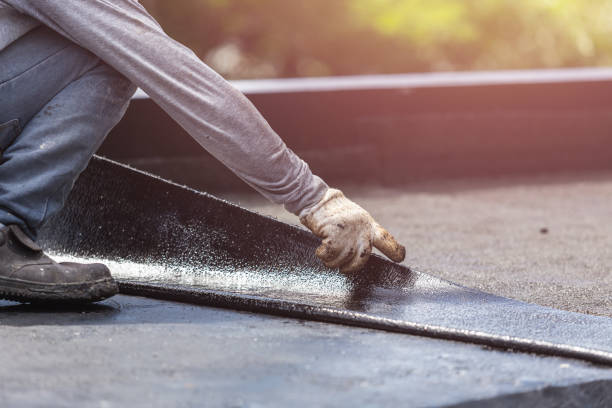 Professional Emergency Waterproofing technician working in Decatur, MI